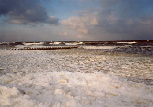 Ostseestrand im Winter Ostseestrand im Winter