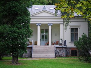 Eine heutige Ansicht der Villa.