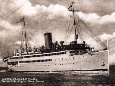 Das Passagiermotorschiff Preussen